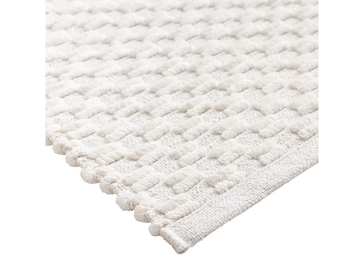 Tapis de Bain Tissé "Lois" 50x80cm Naturel