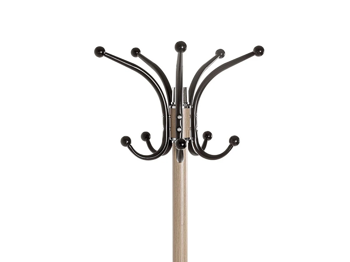 Porte-Manteau Design "Vinty" 175cm Naturel & Noir