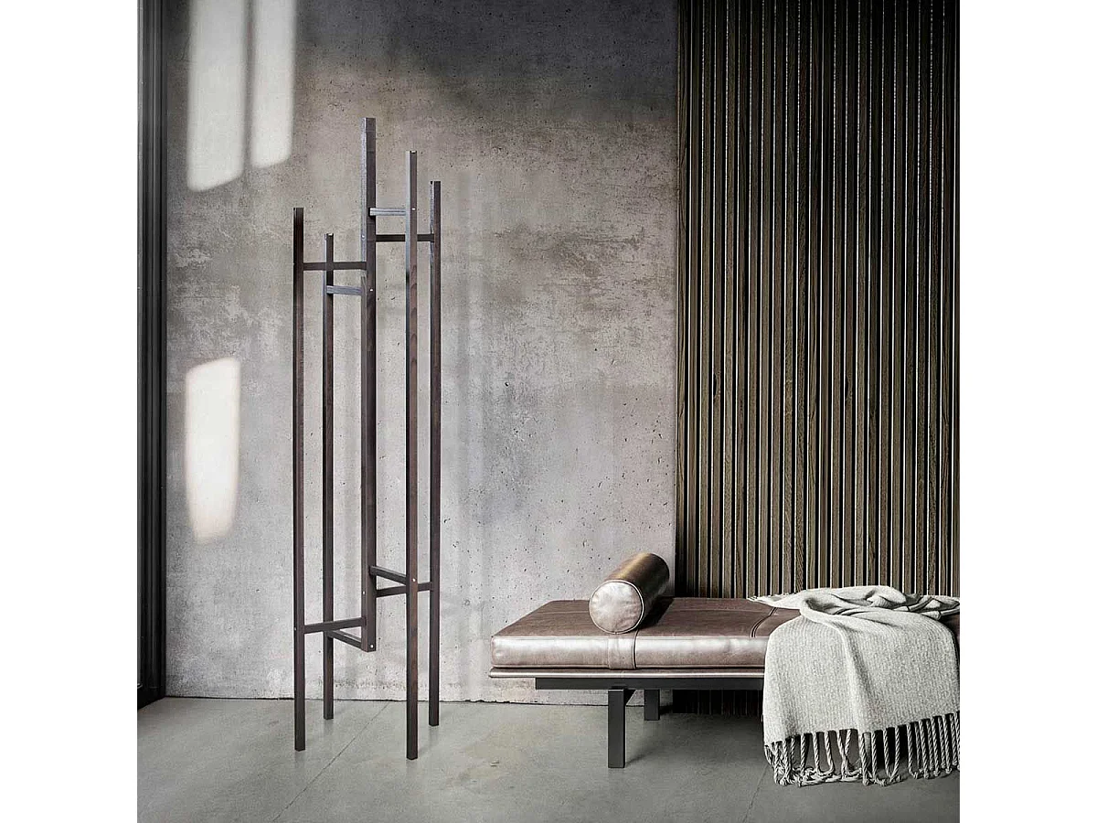 Porte-Manteau "Eigen" 175cm Gris