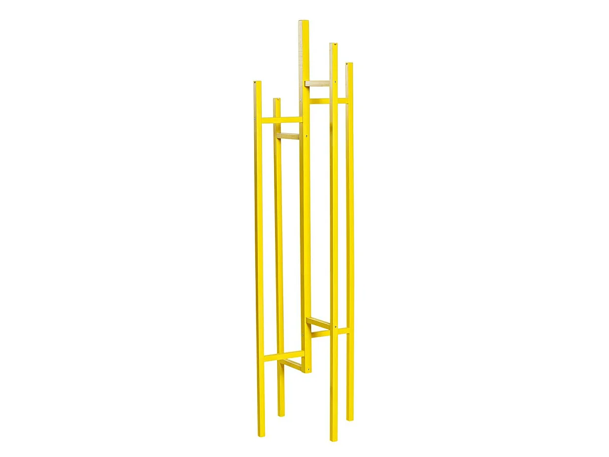 Porte-Manteau "Eigen" 175cm Jaune Moutarde