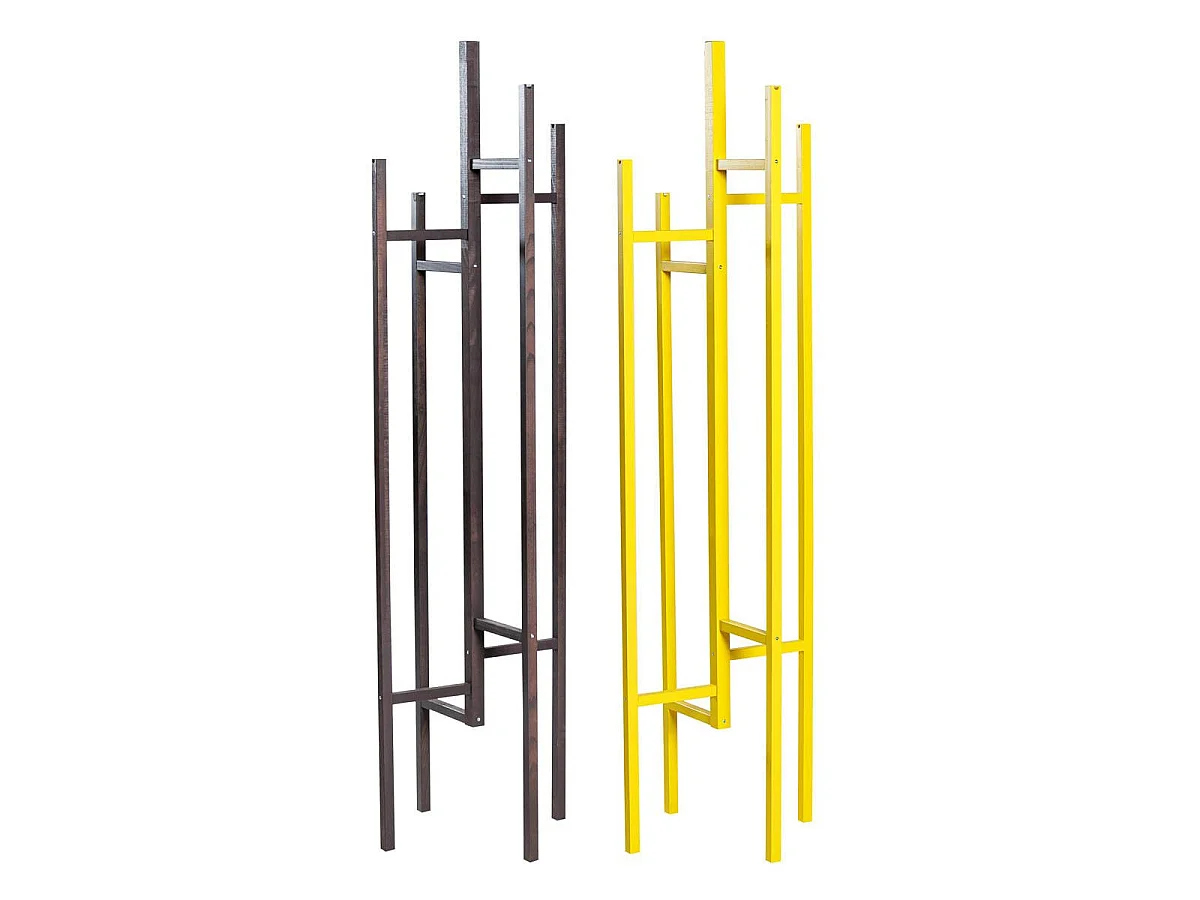 Porte-Manteau "Eigen" 175cm Jaune Moutarde