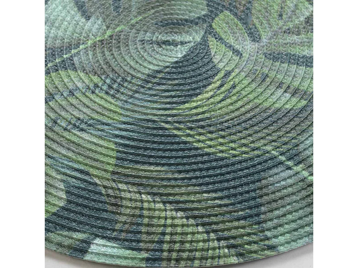 Set de Table Imprimé "Rio de Janeiro" 35cm Bleu