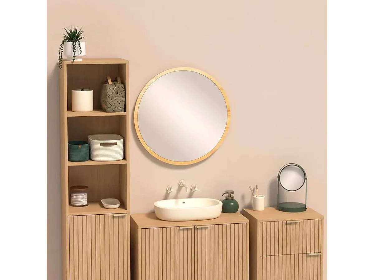 Miroir Pivotant Grossissant "Duo" 26cm Vert
