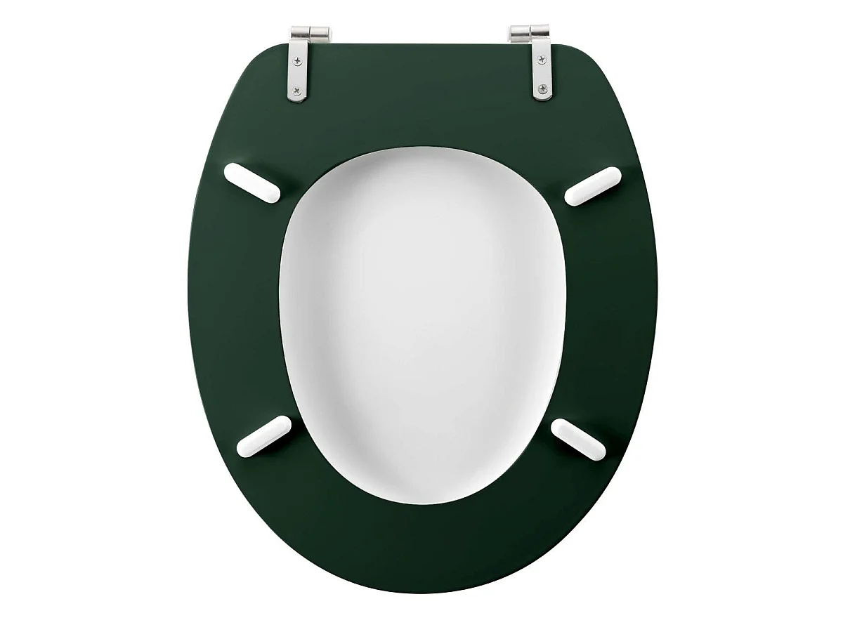 Abattant WC Imprimé Végétal "Vagabonde" 45cm Vert