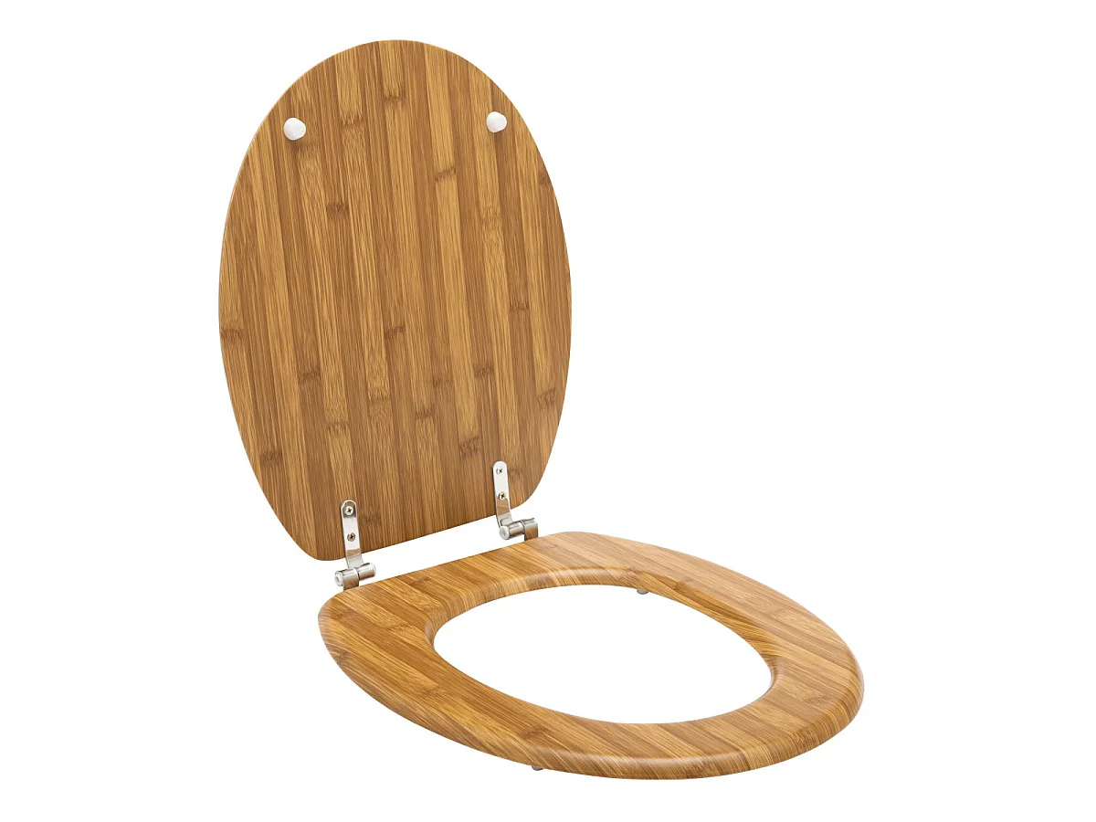 Abattant WC Effet Bambou "Hanoi" 47cm Naturel