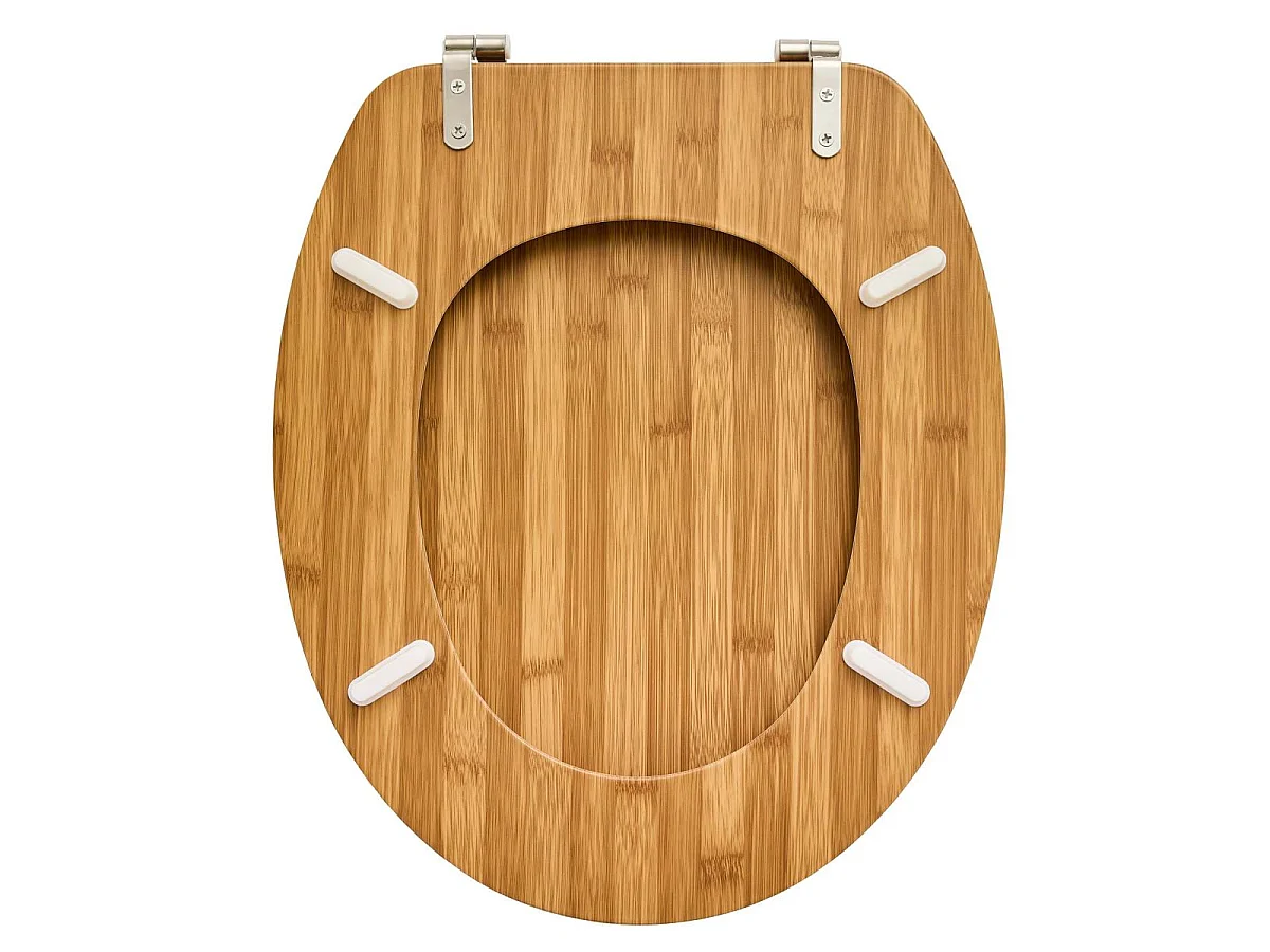 Abattant WC Effet Bambou "Hanoi" 47cm Naturel