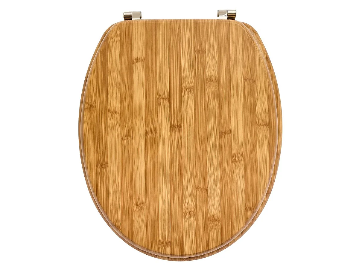 Abattant WC Effet Bambou "Hanoi" 47cm Naturel