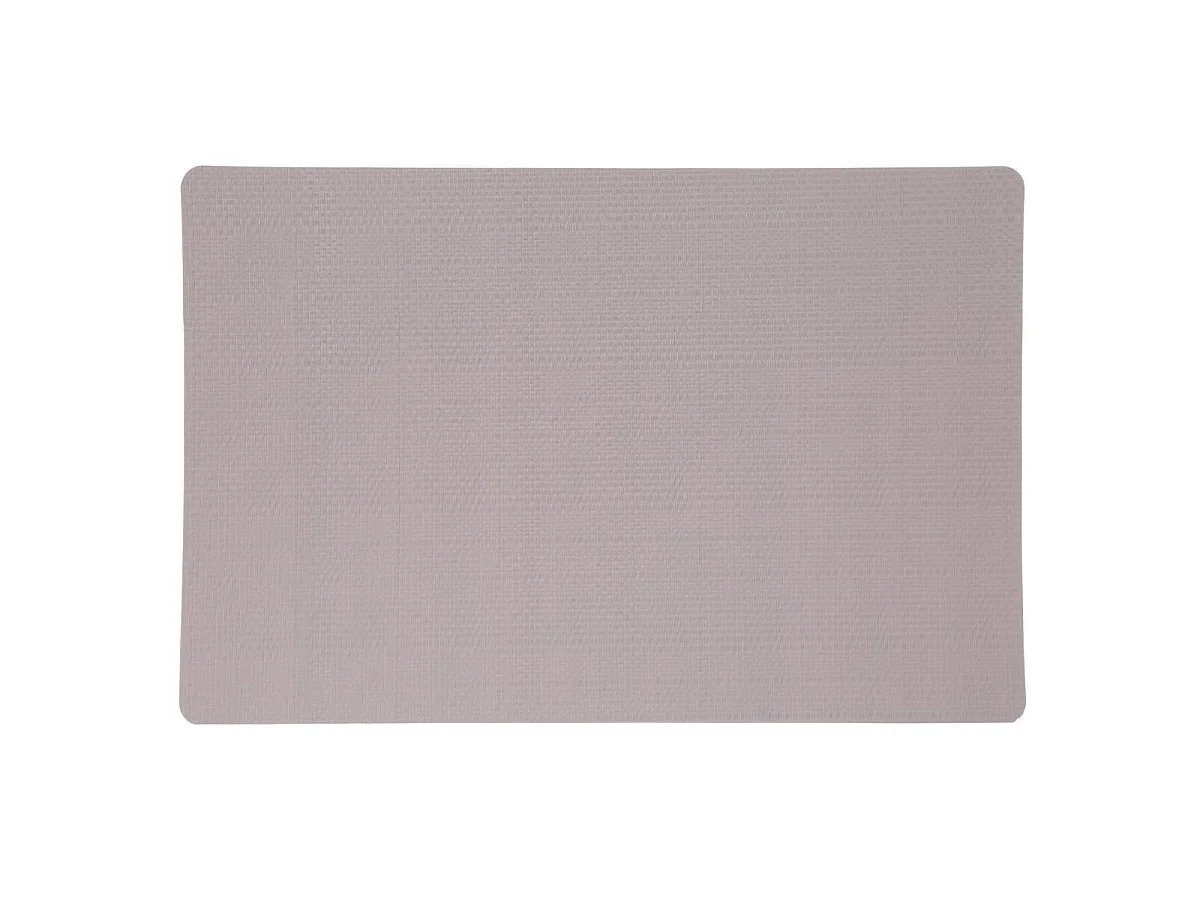 Set de Table "Relief Natural" 28x43cm Gris Clair