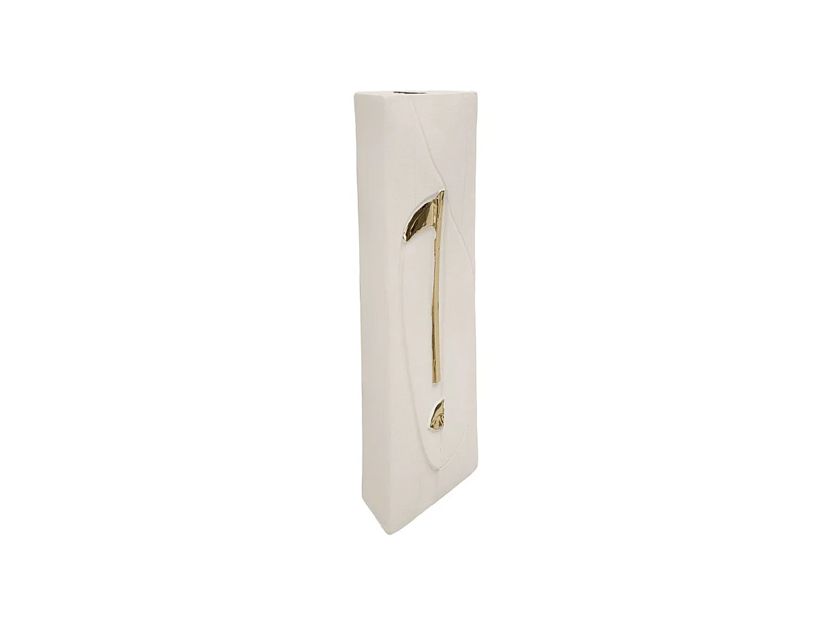 Objet Mural Déco "Nairobi" 49cm Blanc