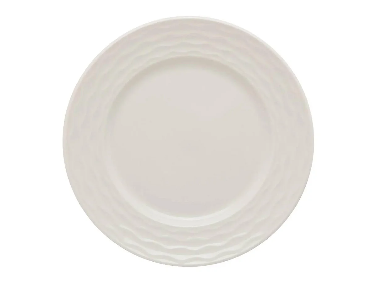 Service de Table 12 Pièces "Paloma" 27cm Blanc