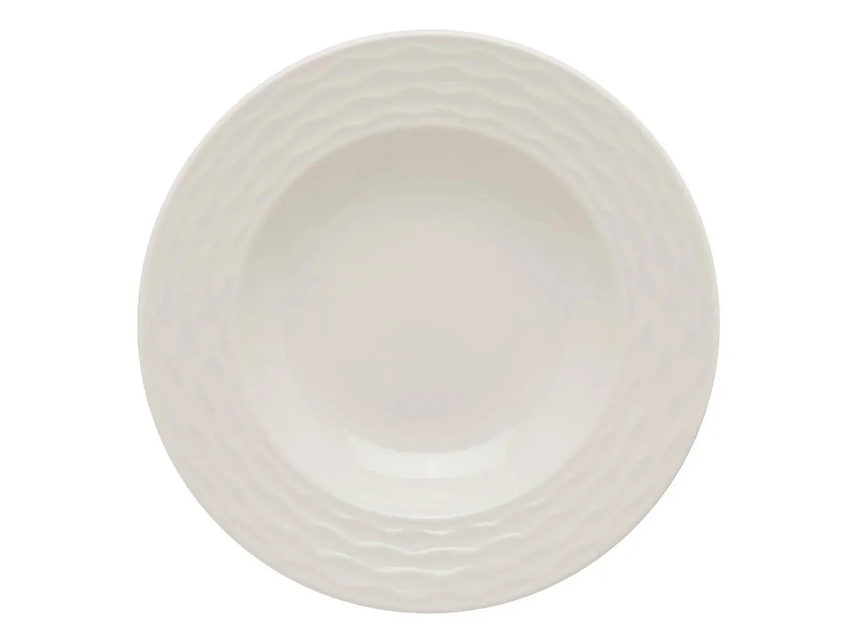 Service de Table 12 Pièces "Paloma" 27cm Blanc
