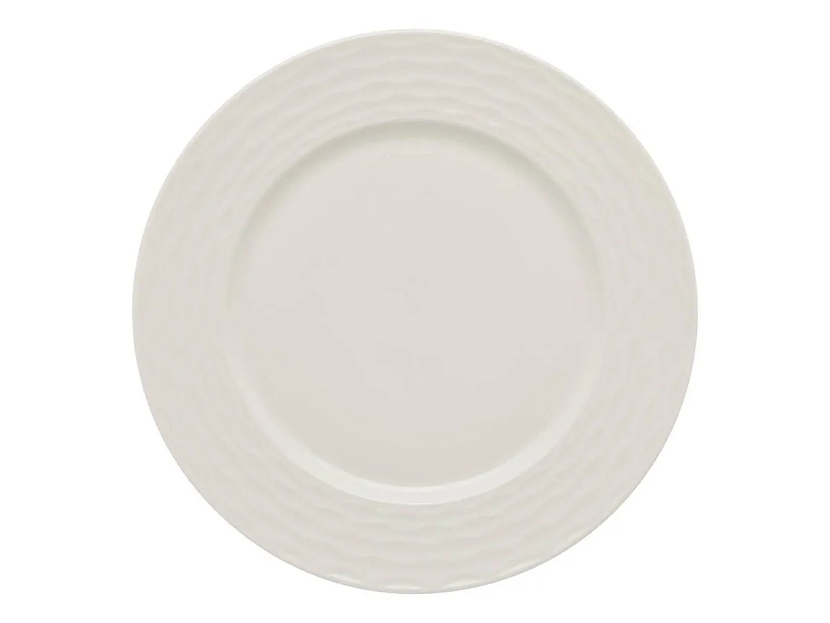 Service de Table 12 Pièces "Paloma" 27cm Blanc