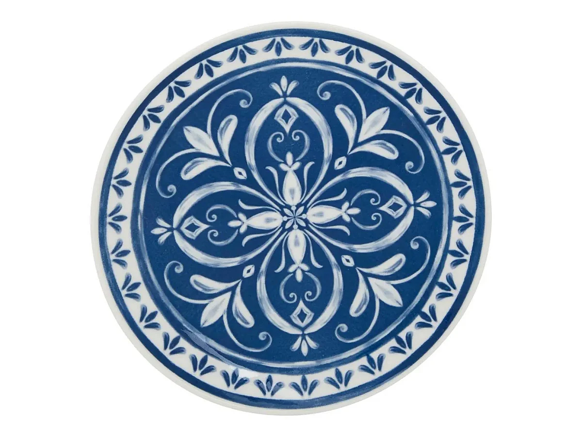 Service de Table 12 Pièces "Manon" 26cm Bleu