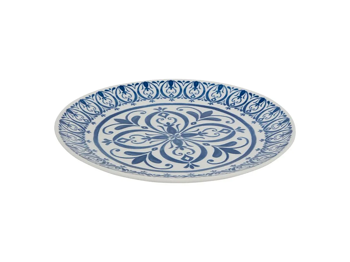 Service de Table 12 Pièces "Manon" 26cm Bleu