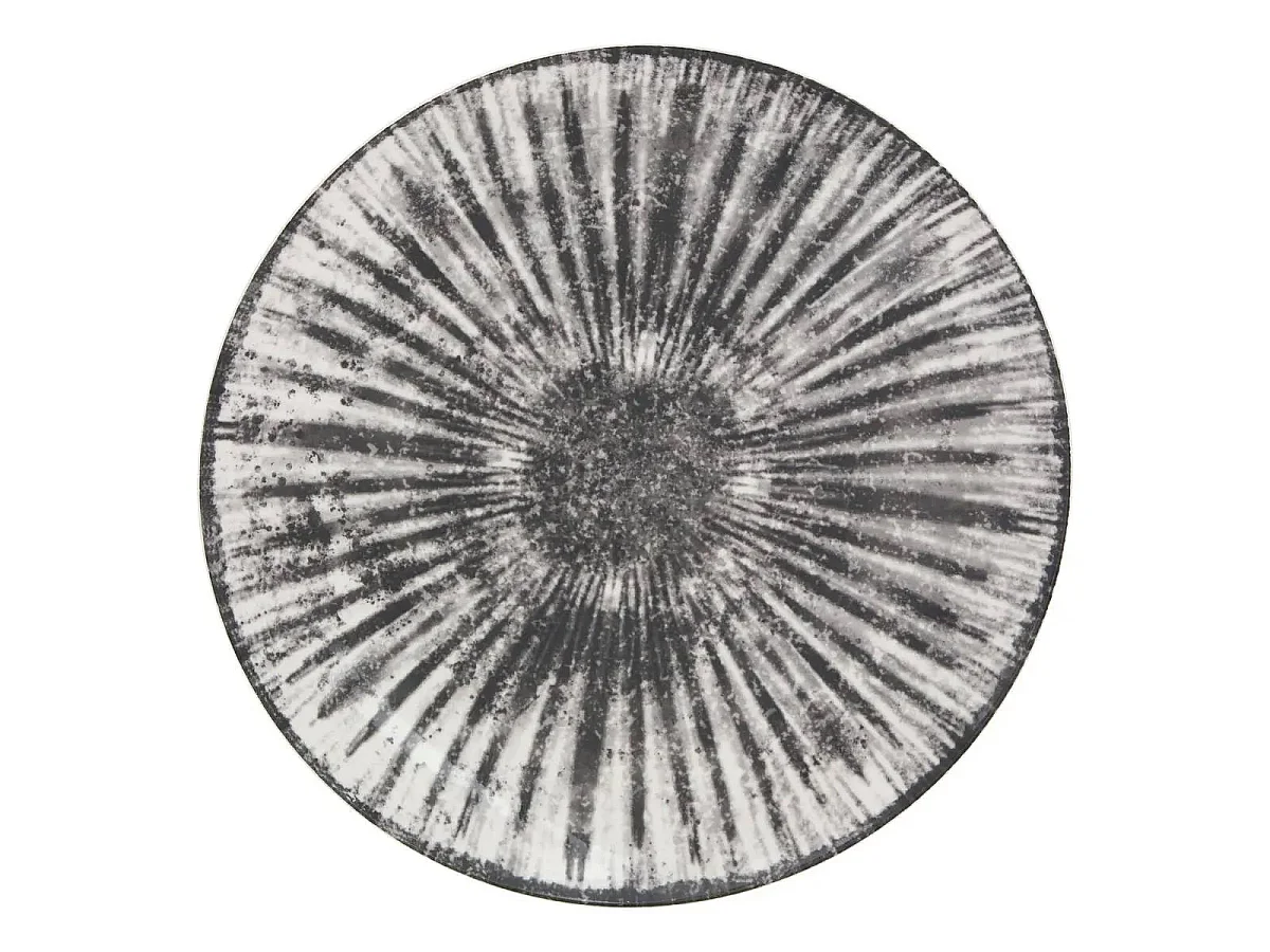 Service de Table 12 Pièces "Lucie" 26cm Gris