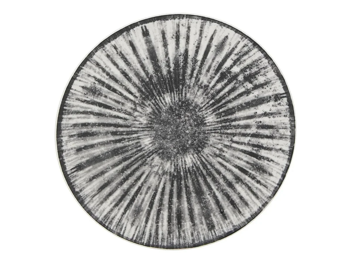 Service de Table 12 Pièces "Lucie" 26cm Gris