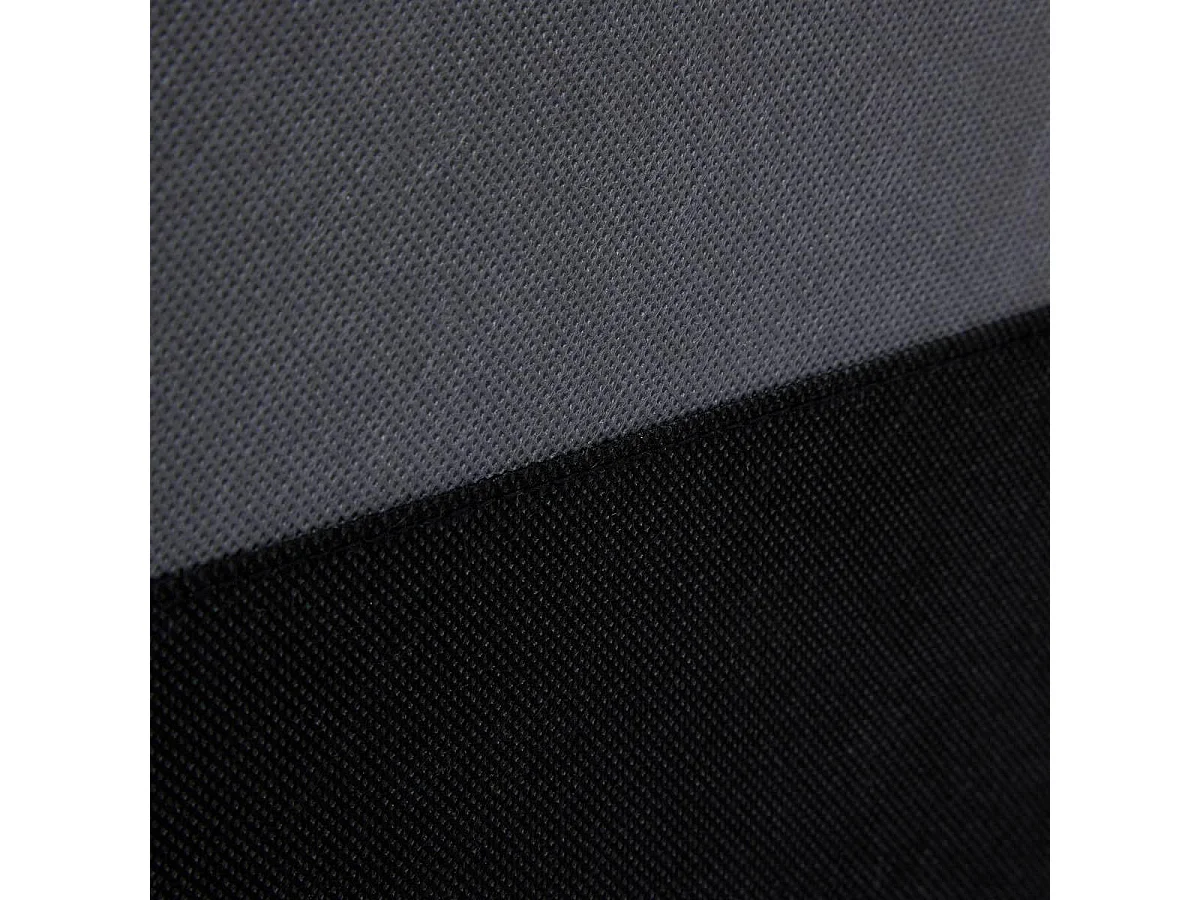 Panier à Linge en Tissu "Bicolore" 45L Gris