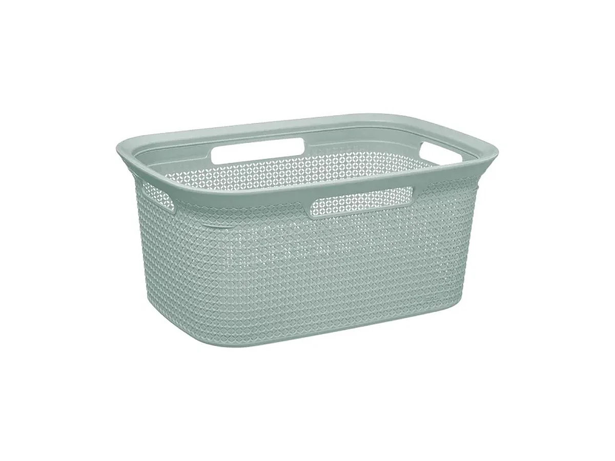 Panier à Linge "Scandi" 45L Vert