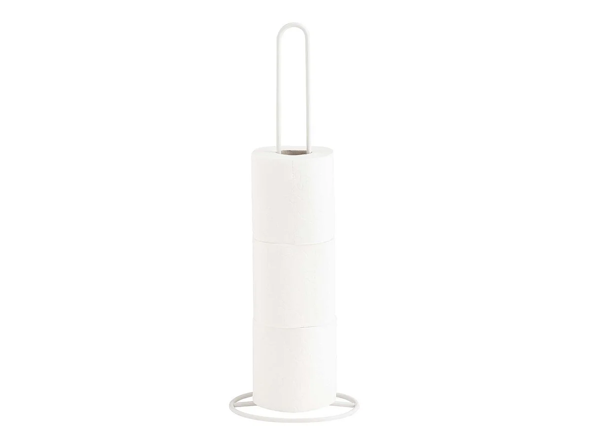 Réserve Papier WC Design "Filano" 43cm Blanc