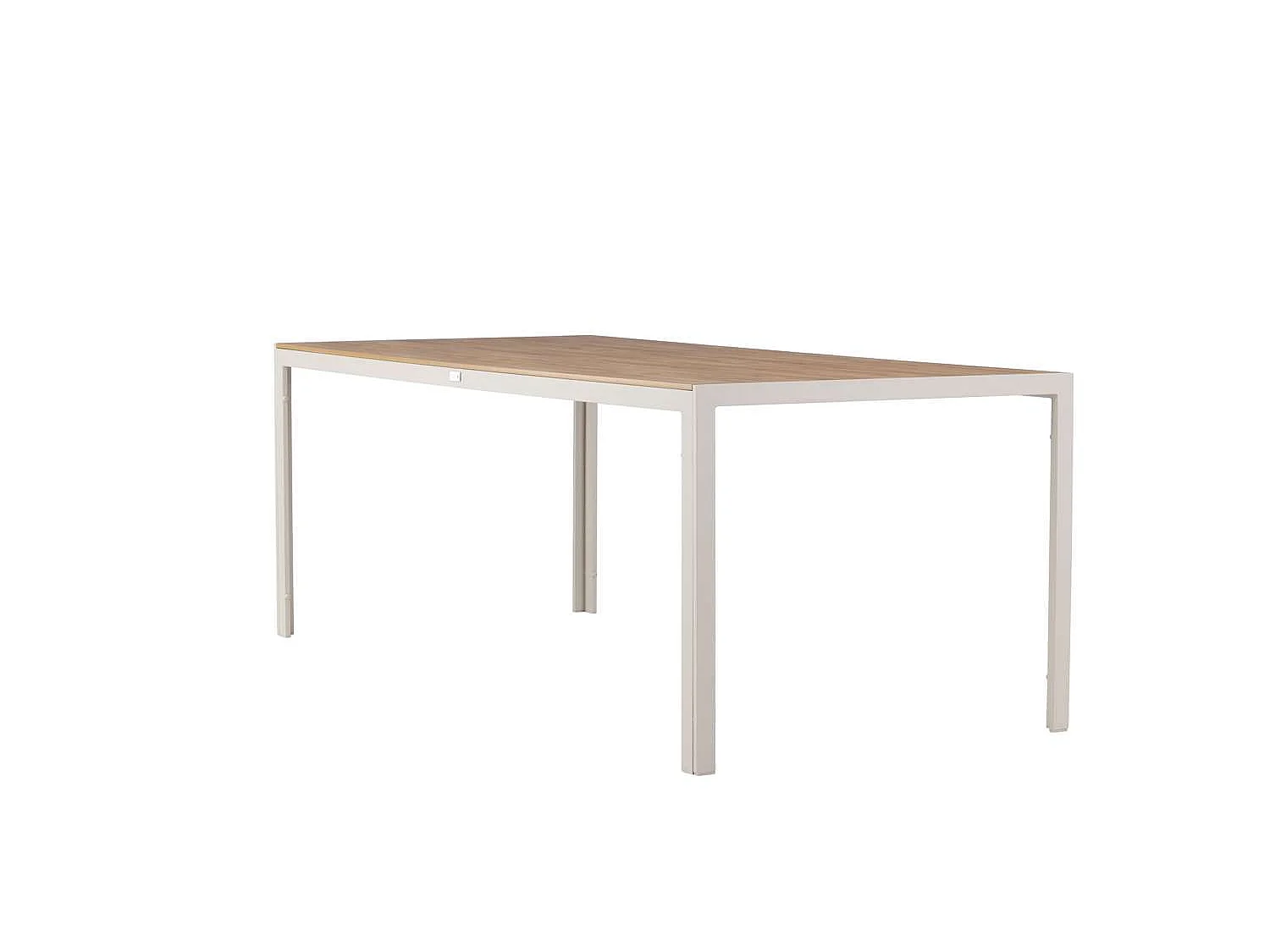 Table de Jardin "Break" 205cm Beige & Naturel