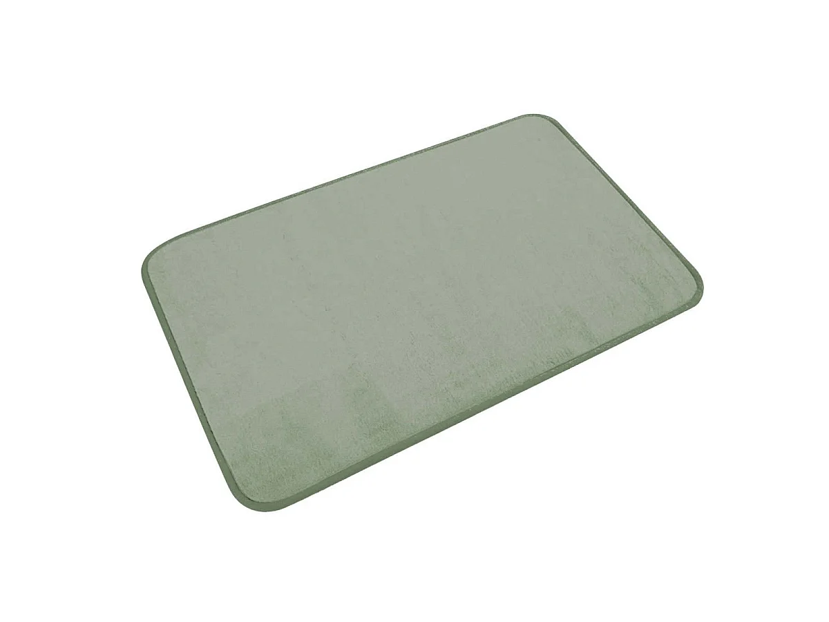 Tapis de Bain Uni "Vitamine" 45x75cm Sauge