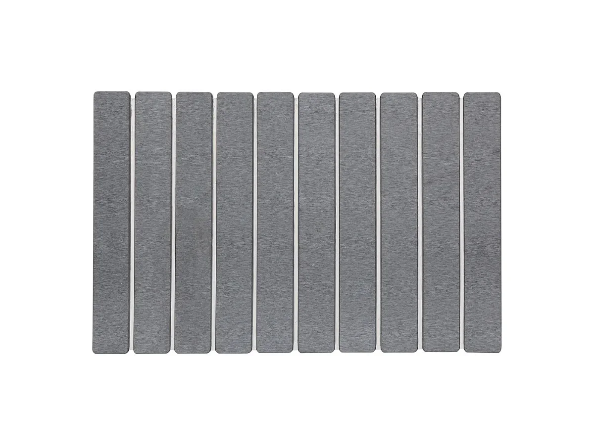 Caillebotis Enroulable "Diatomite" 39x59cm Gris