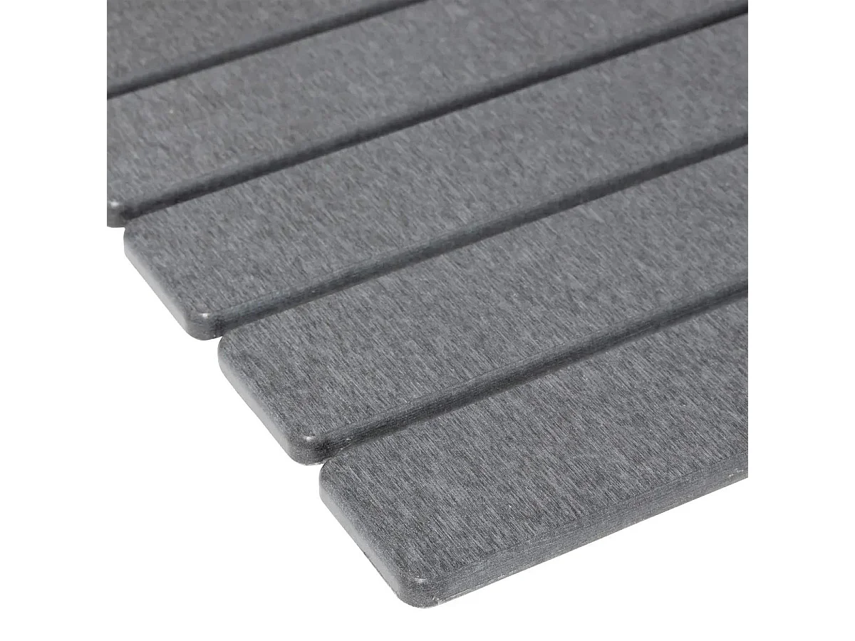 Caillebotis Enroulable "Diatomite" 39x59cm Gris