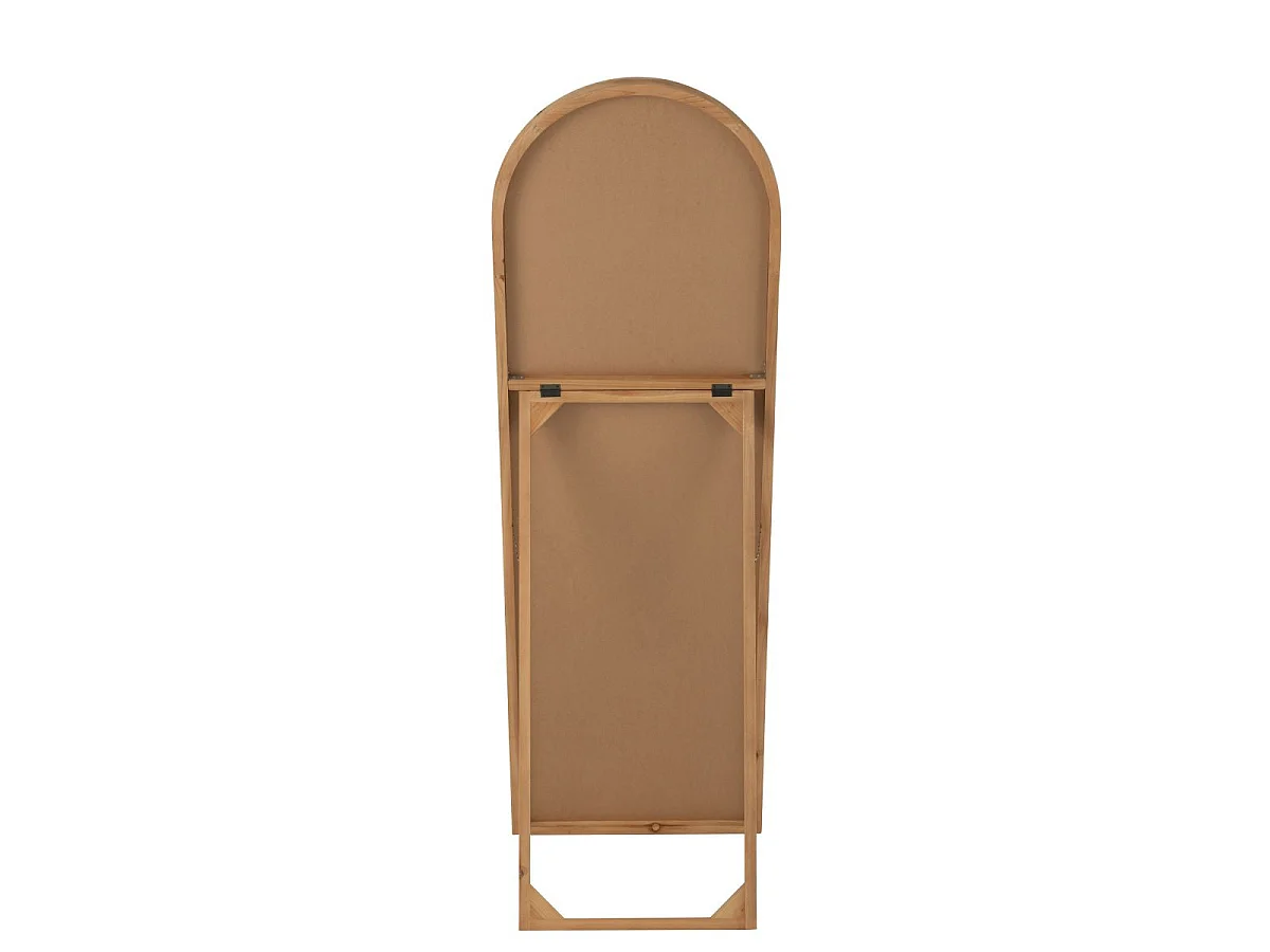 Miroir sur Pied en Bois "Hugh" 162cm Naturel