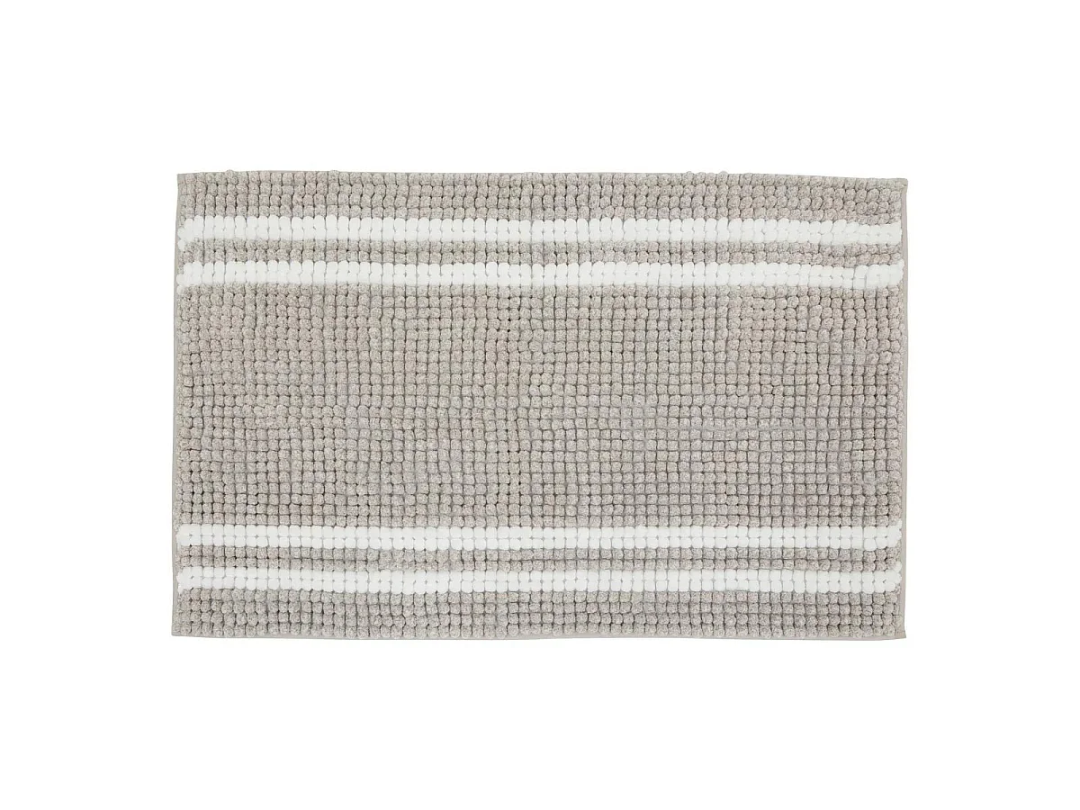 Tapis de Bain "Mini Chenille" 50x80cm Marron