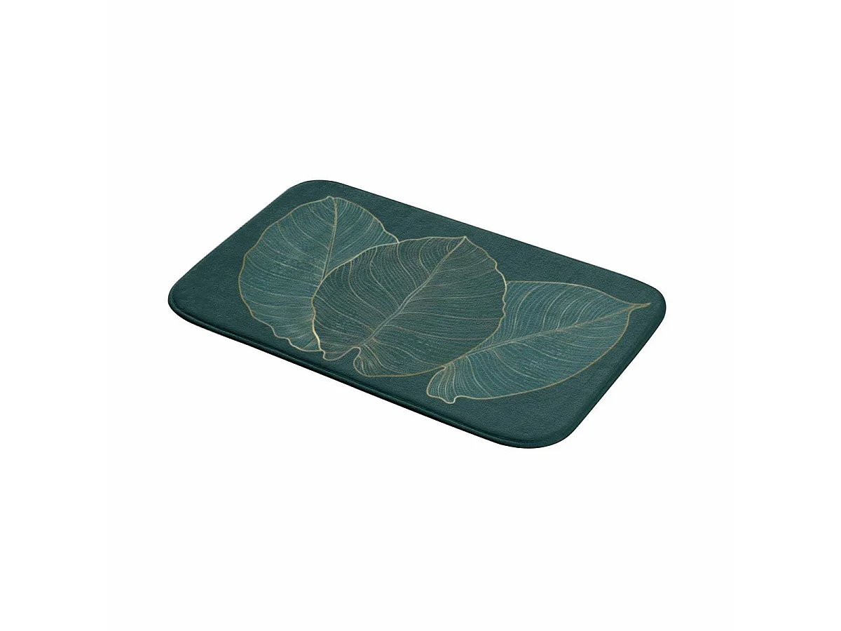 Tapis de Bain Microfibre "Jade" 45x75cm Vert