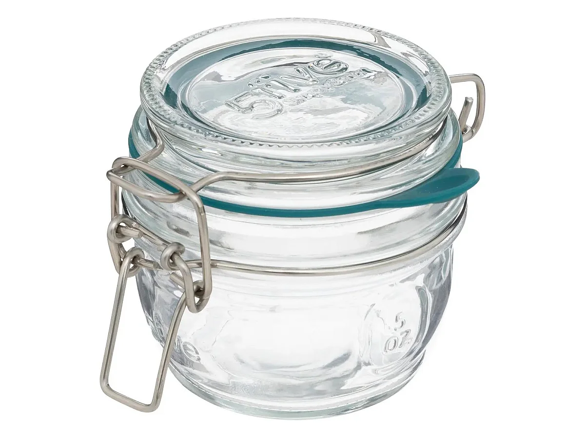 Lot de 3 Bocaux Terrines en Verre Gradué "Jarro" 0,15L Transparent