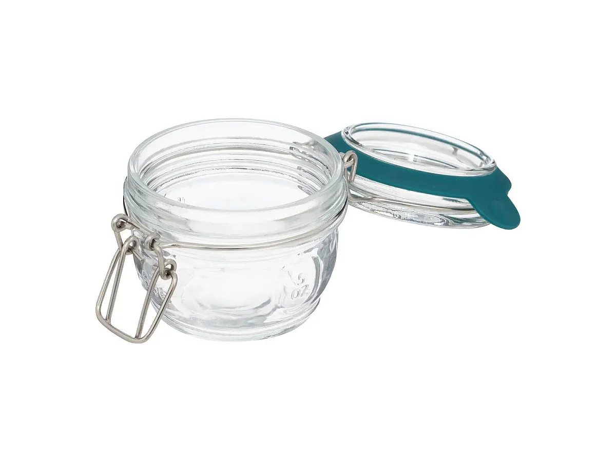Lot de 3 Bocaux Terrines en Verre Gradué "Jarro" 0,15L Transparent