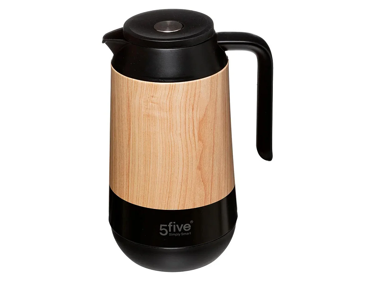 Pichet Isotherme Design "Effet bois" 1L Noir