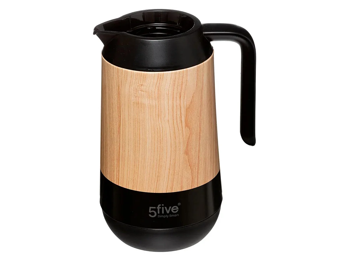 Pichet Isotherme Design "Effet bois" 1L Noir
