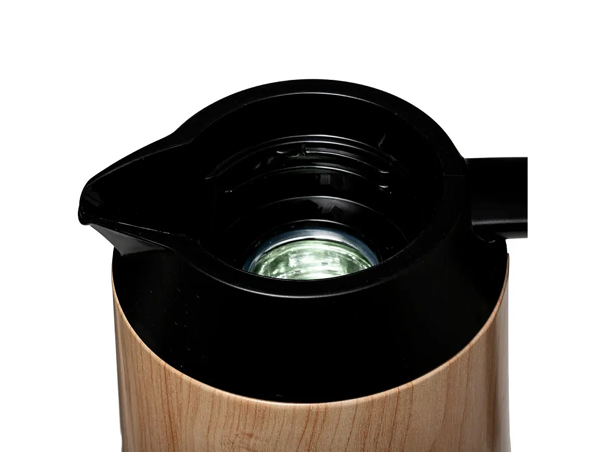 Pichet Isotherme Design "Effet bois" 1L Noir