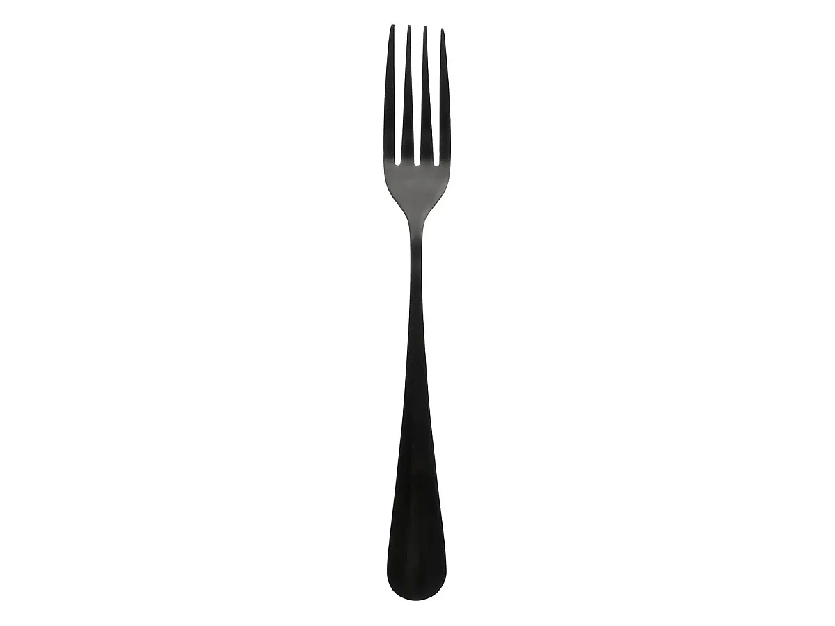 Lot de 4 Fourchettes en Inox "Shadow" 20cm Noir