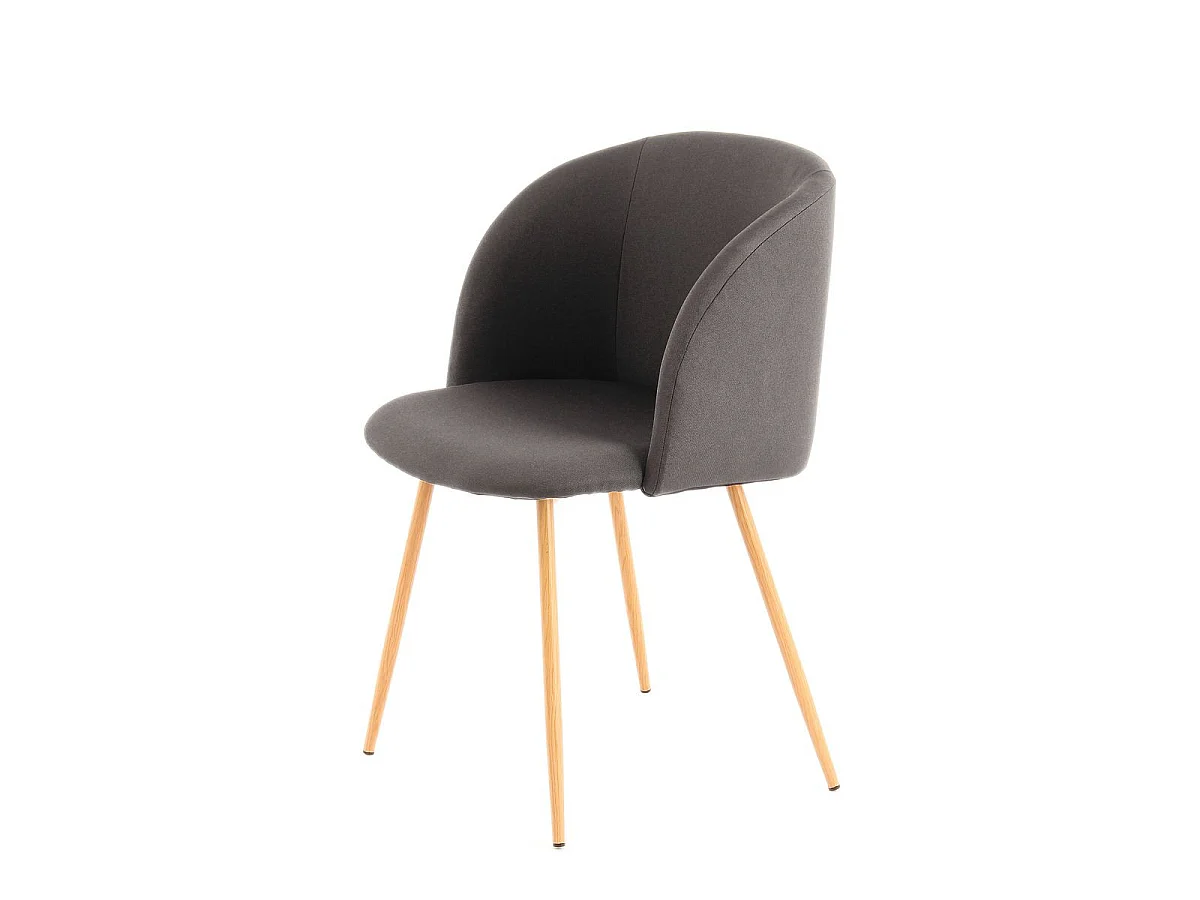 Lot de 2 Chaises Déco "Celina" 84 cm Noir