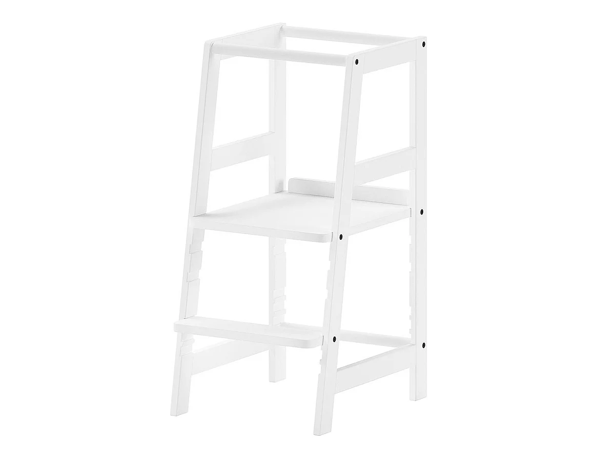 Tour d'Apprentissage en Hêtre "Nature" 85cm Blanc
