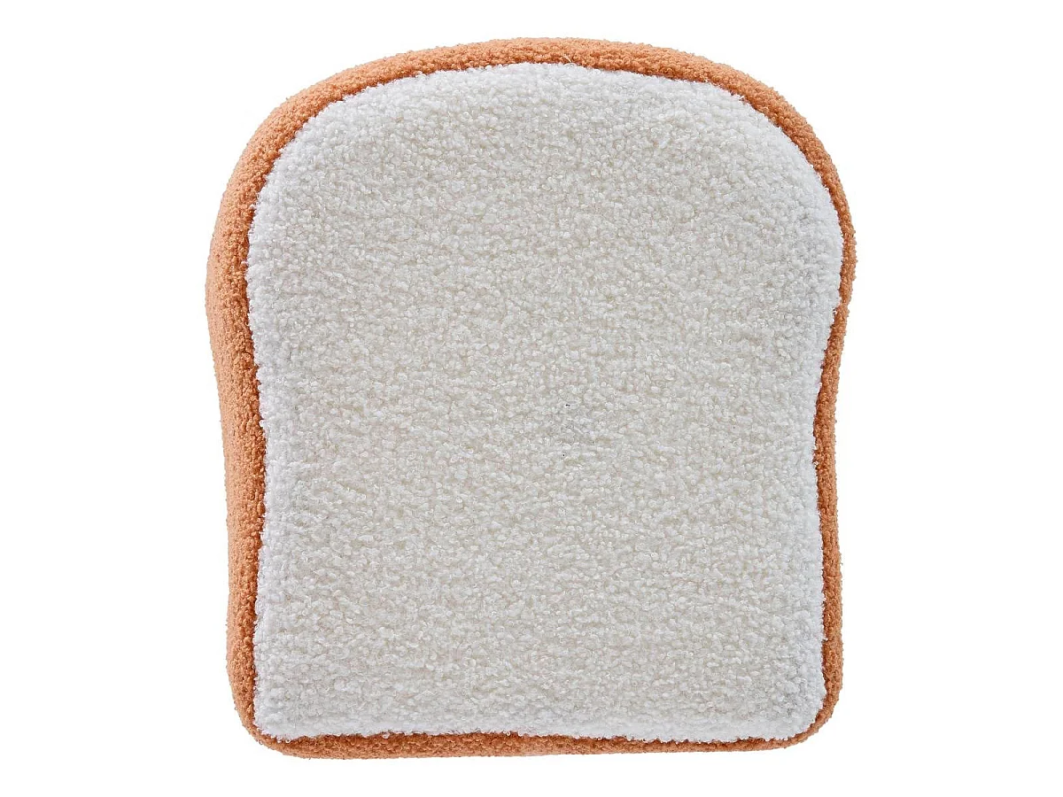 Pouf Enfant Design "Toast" 38cm Beige