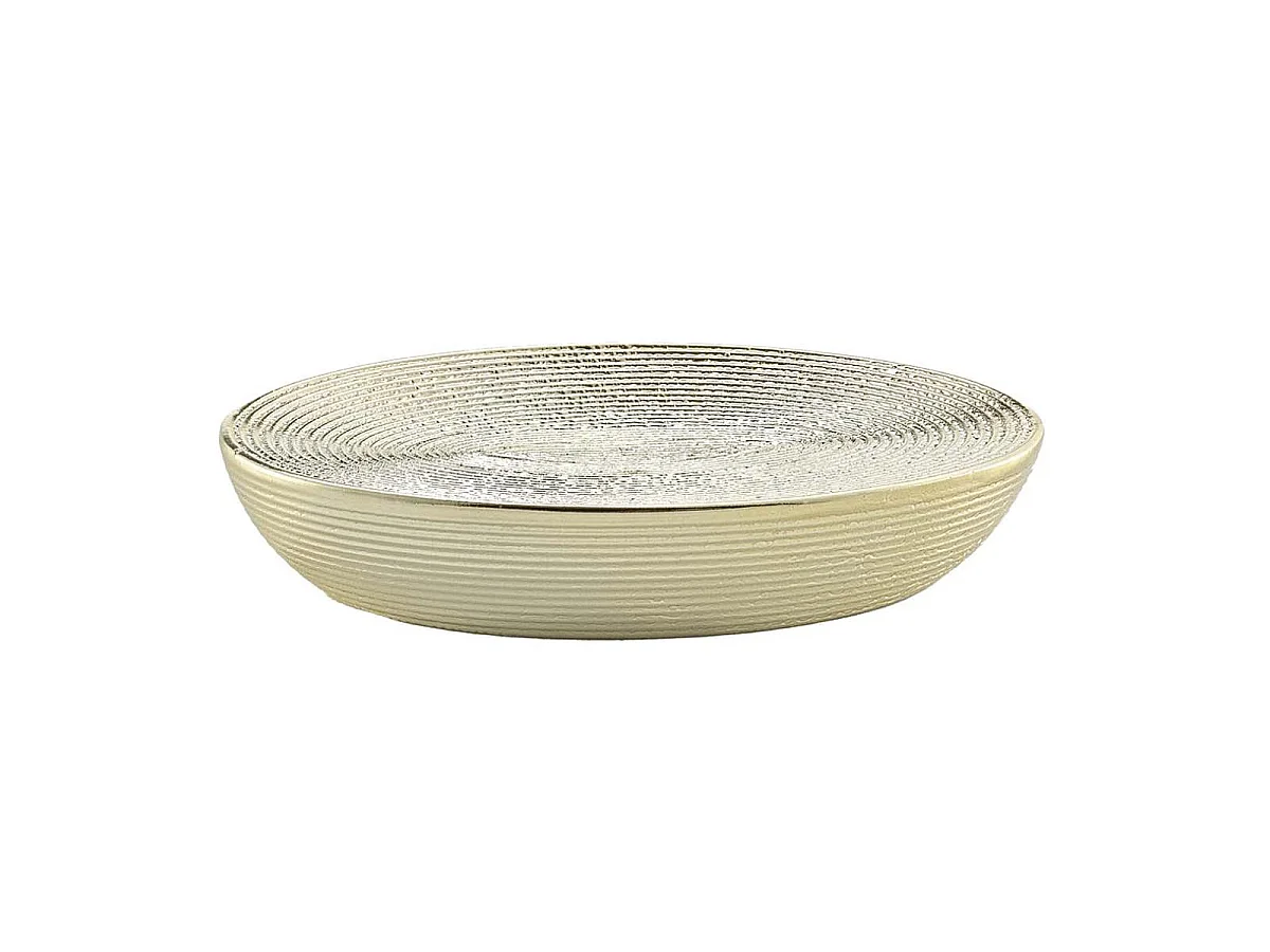 Porte Savon Déco "Trésor" 11cm Or