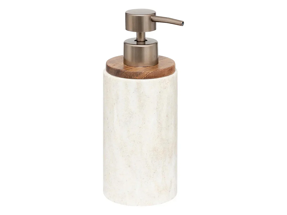 Distributeur de Savon Design "Côme" 19cm Beige