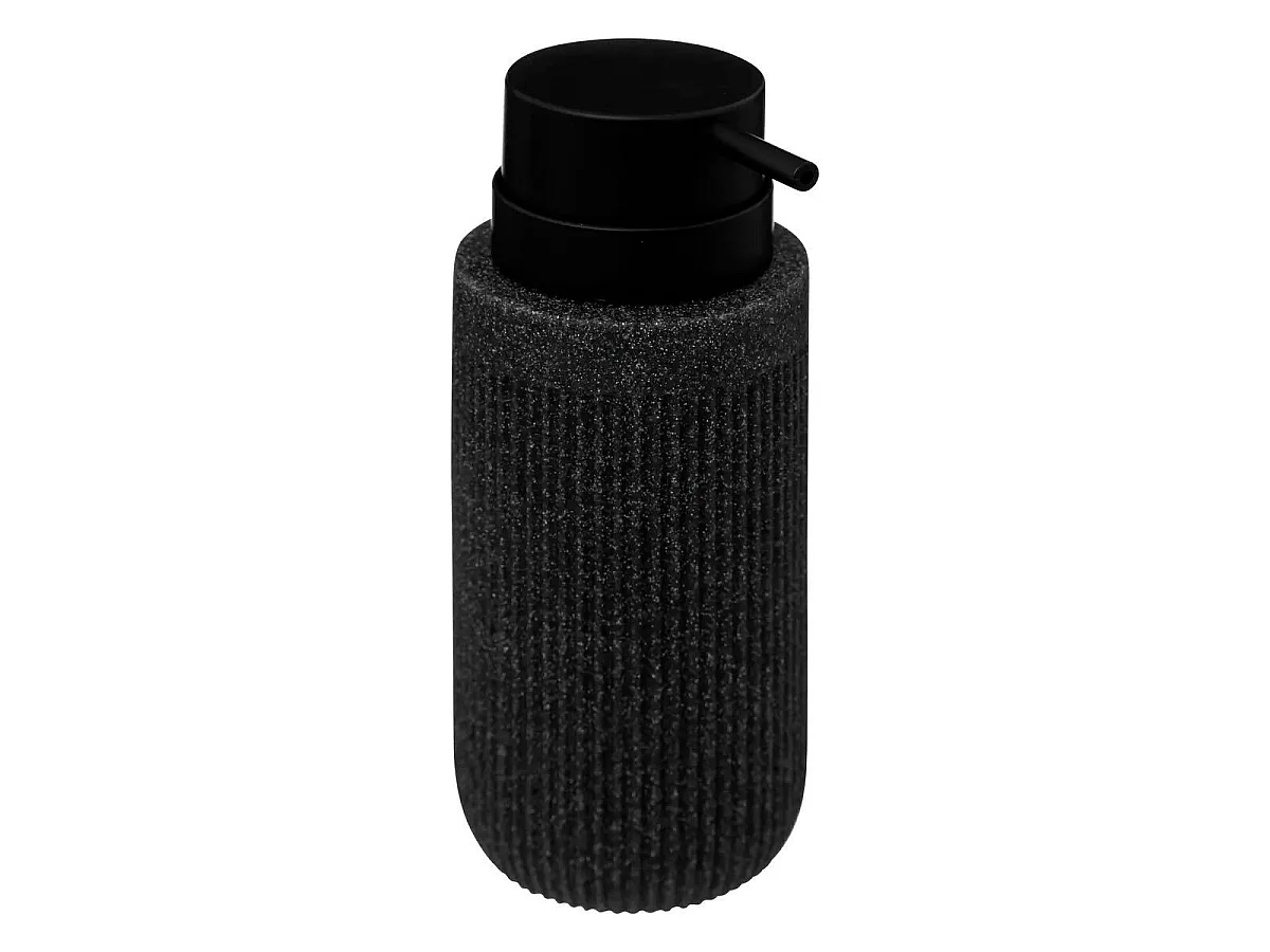 Distributeur de Savon "Onyx" 17cm Gris Ardoise