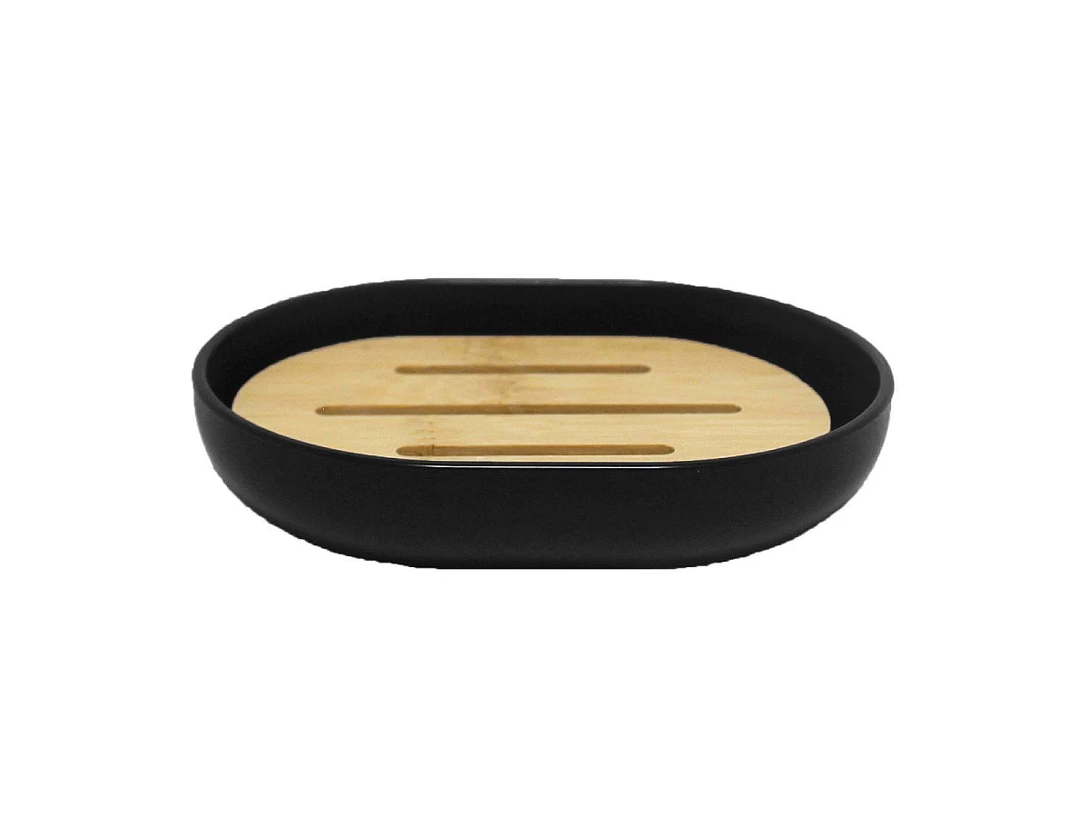 Porte Savon Design "Smart" 12cm Noir