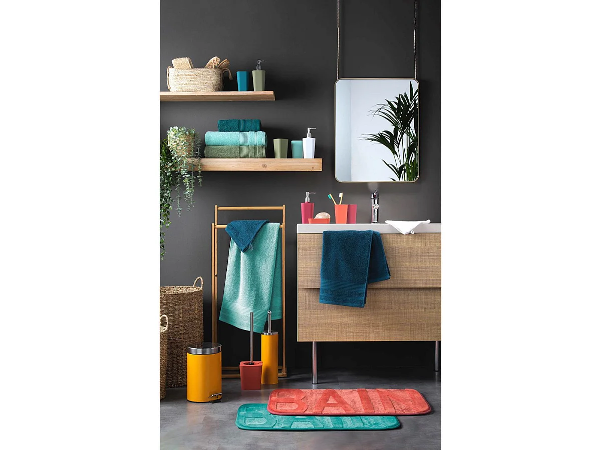 Porte-Savon Soft Touch "Vitamine" 11cm Sauge