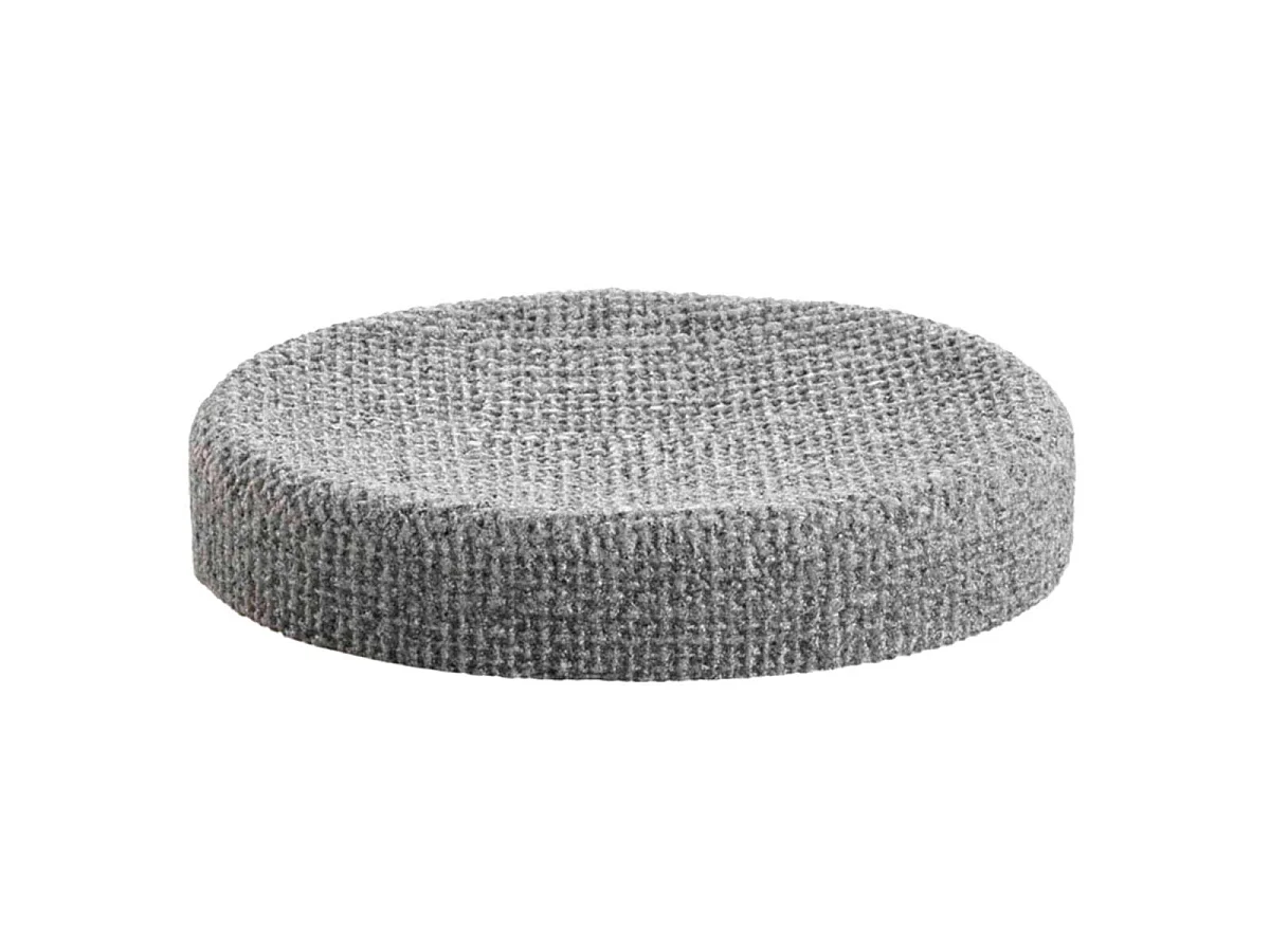 Porte-Savon Effet Tissé "Spa" 13cm Gris