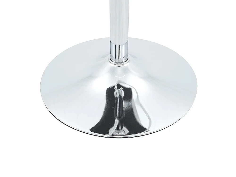 Ensemble de tabourets réglables (lot de 2), style moderne avec accoudoirs, pivotants à 360°, hauteur réglable, gris + marron