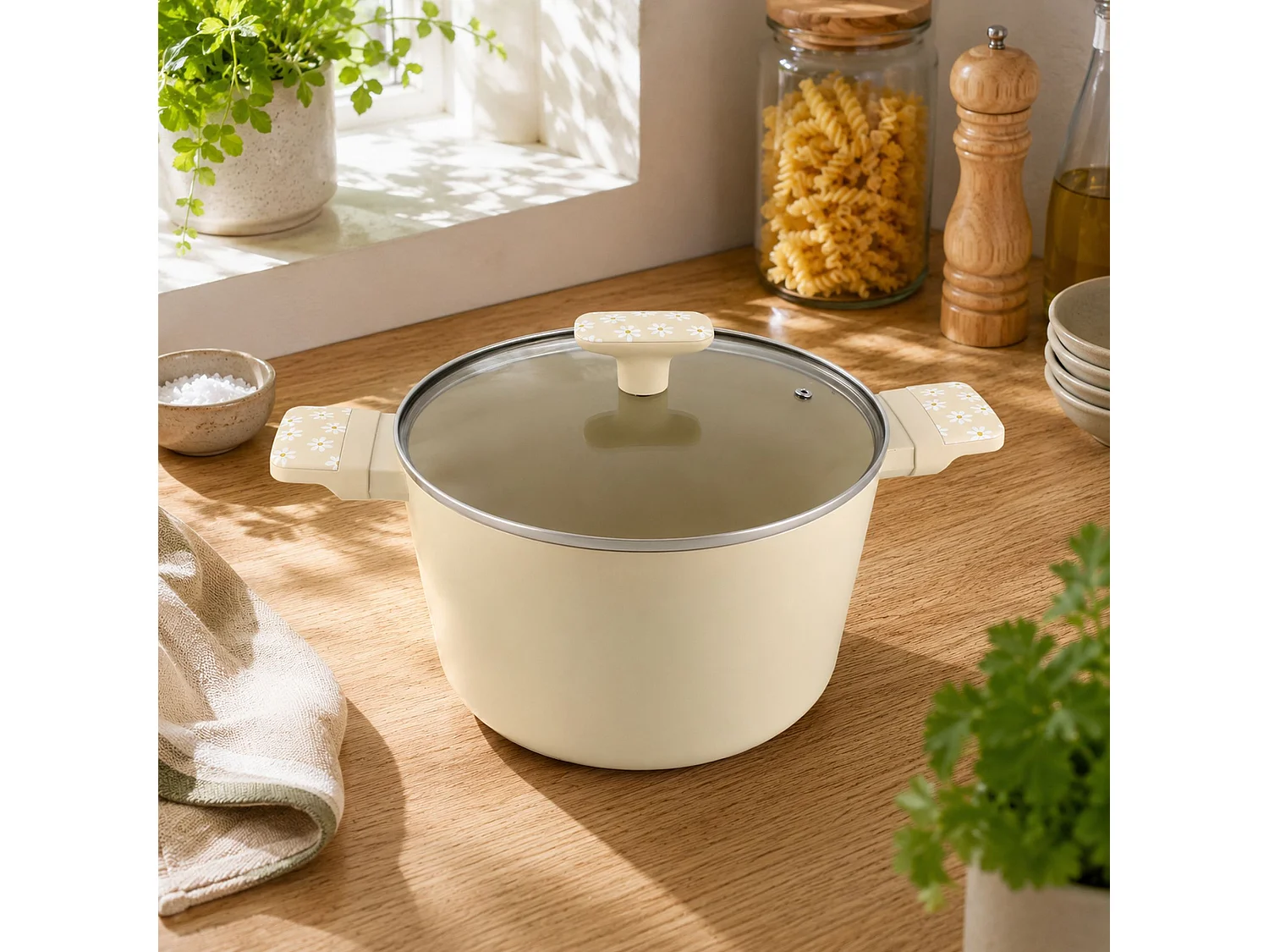 Menastyl - Faitout Marguerite 24cm En Aluminium