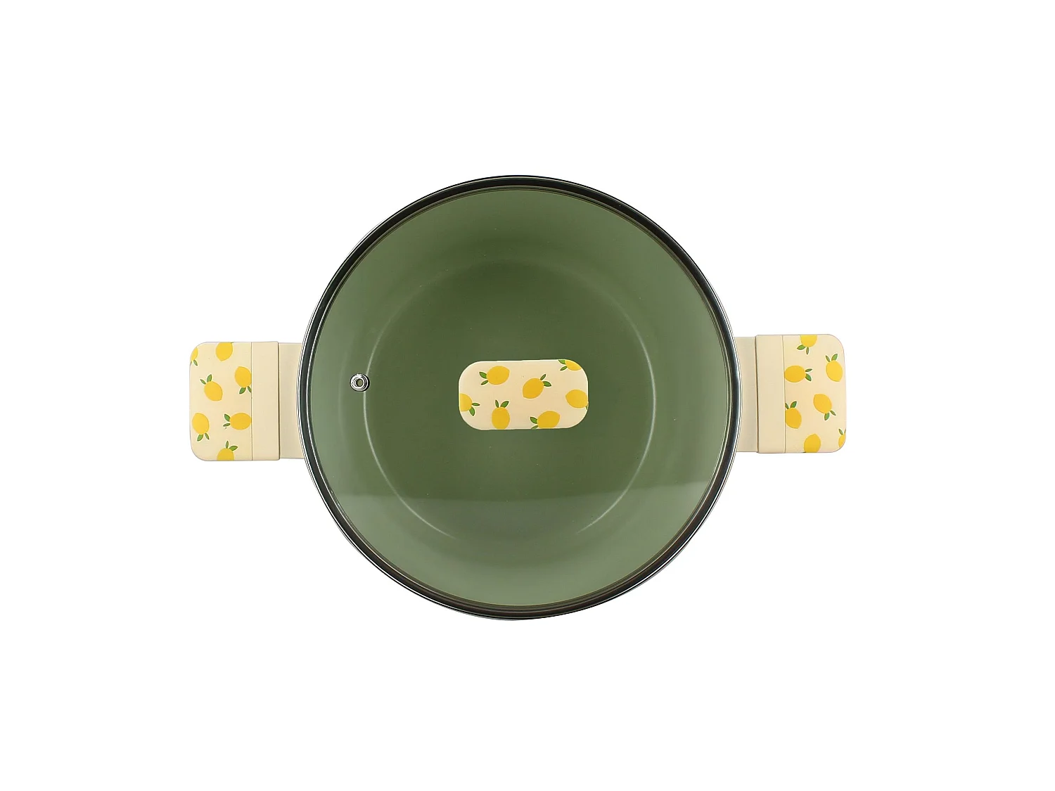 Menastyl - Faitout Citron 24cm En Aluminium Avec Couvercle