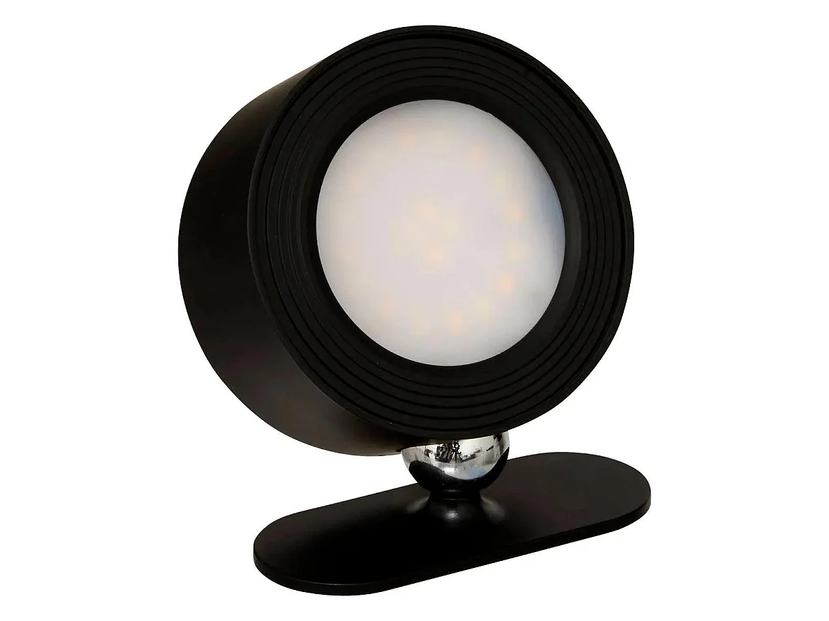 Applique Murale Rechargeable à LED "Amovible" 10cm Noir