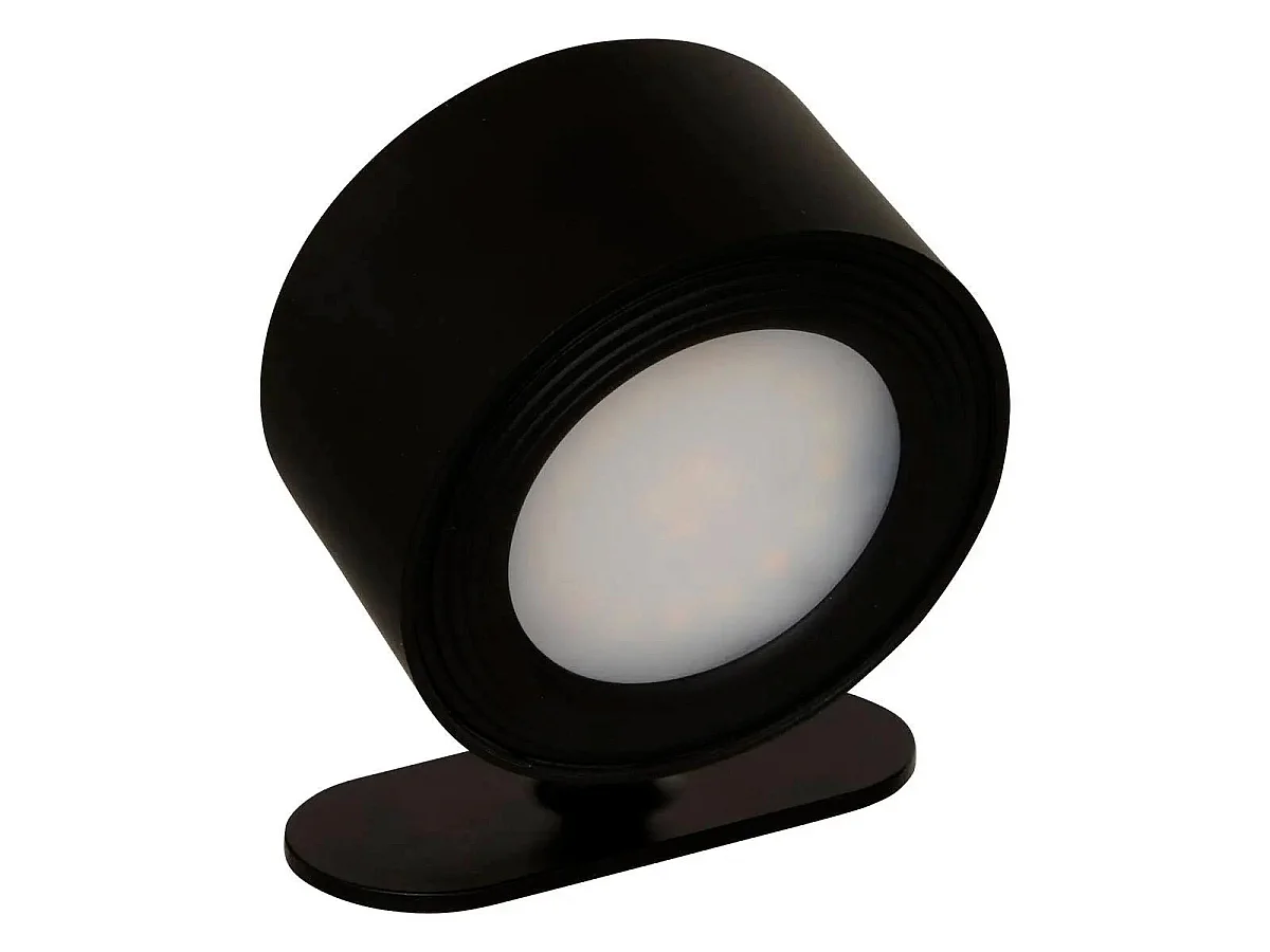 Applique Murale Rechargeable à LED "Amovible" 10cm Noir
